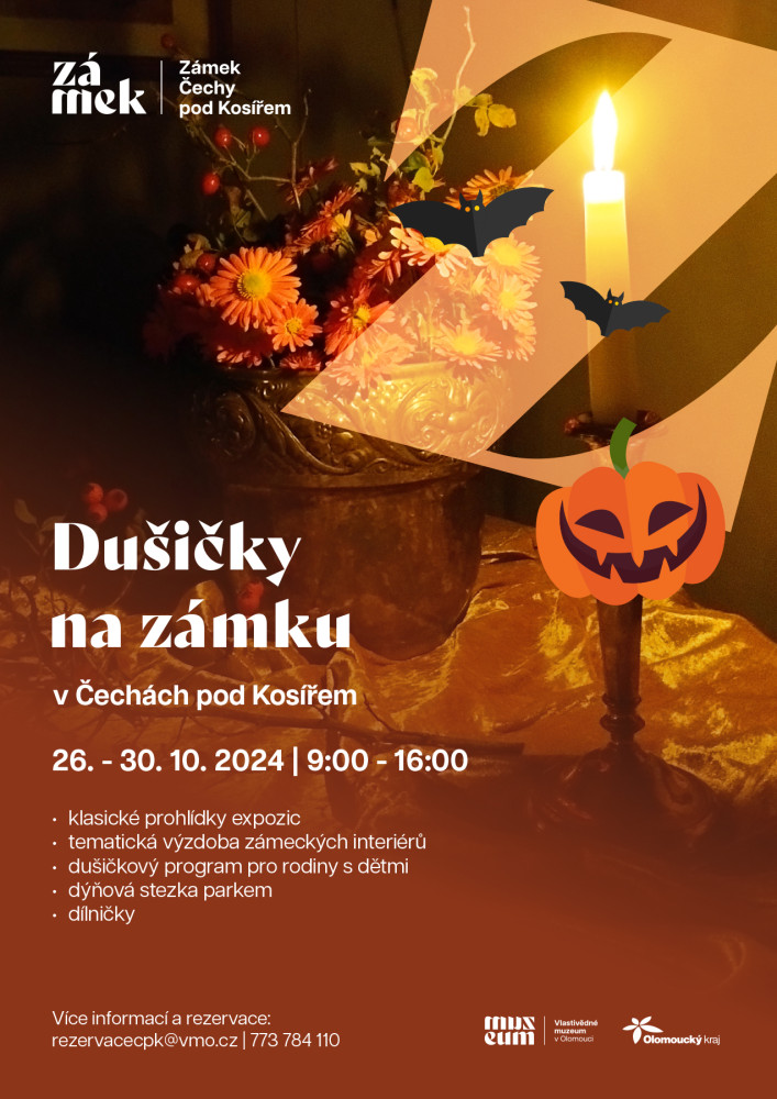 Dušičky na zámku, 26.-30.10.2024