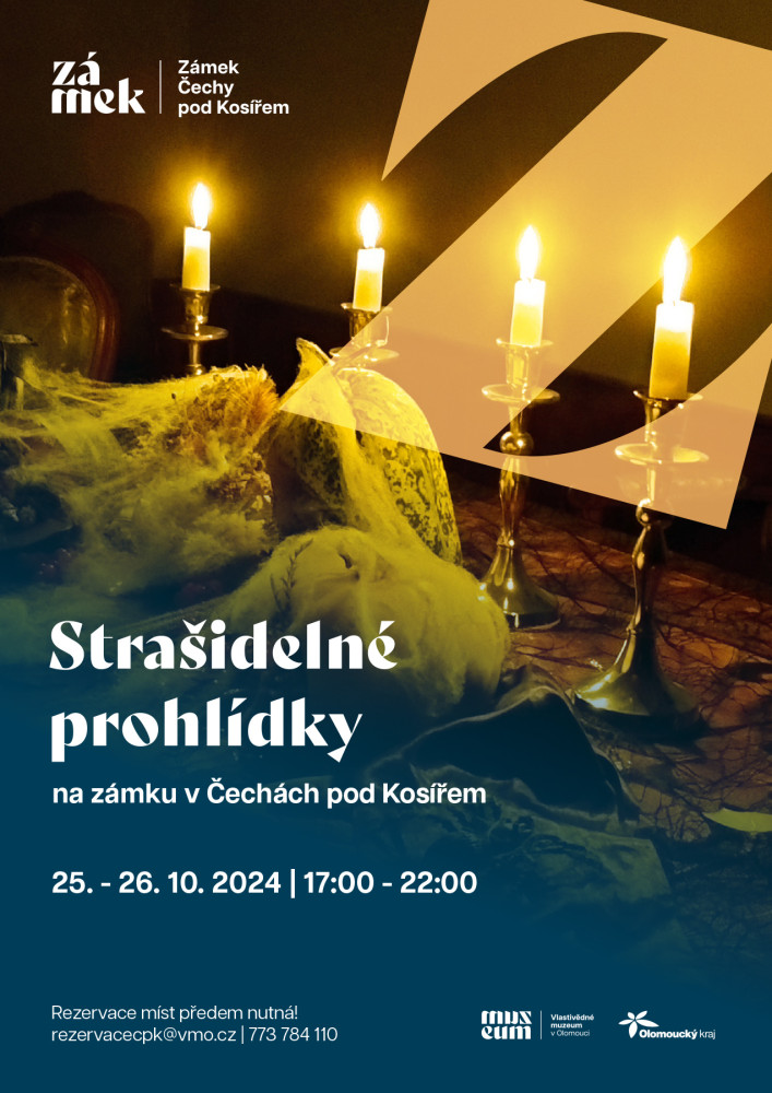 Strašidelné prohlídky zámku, 25.-26.10.2024