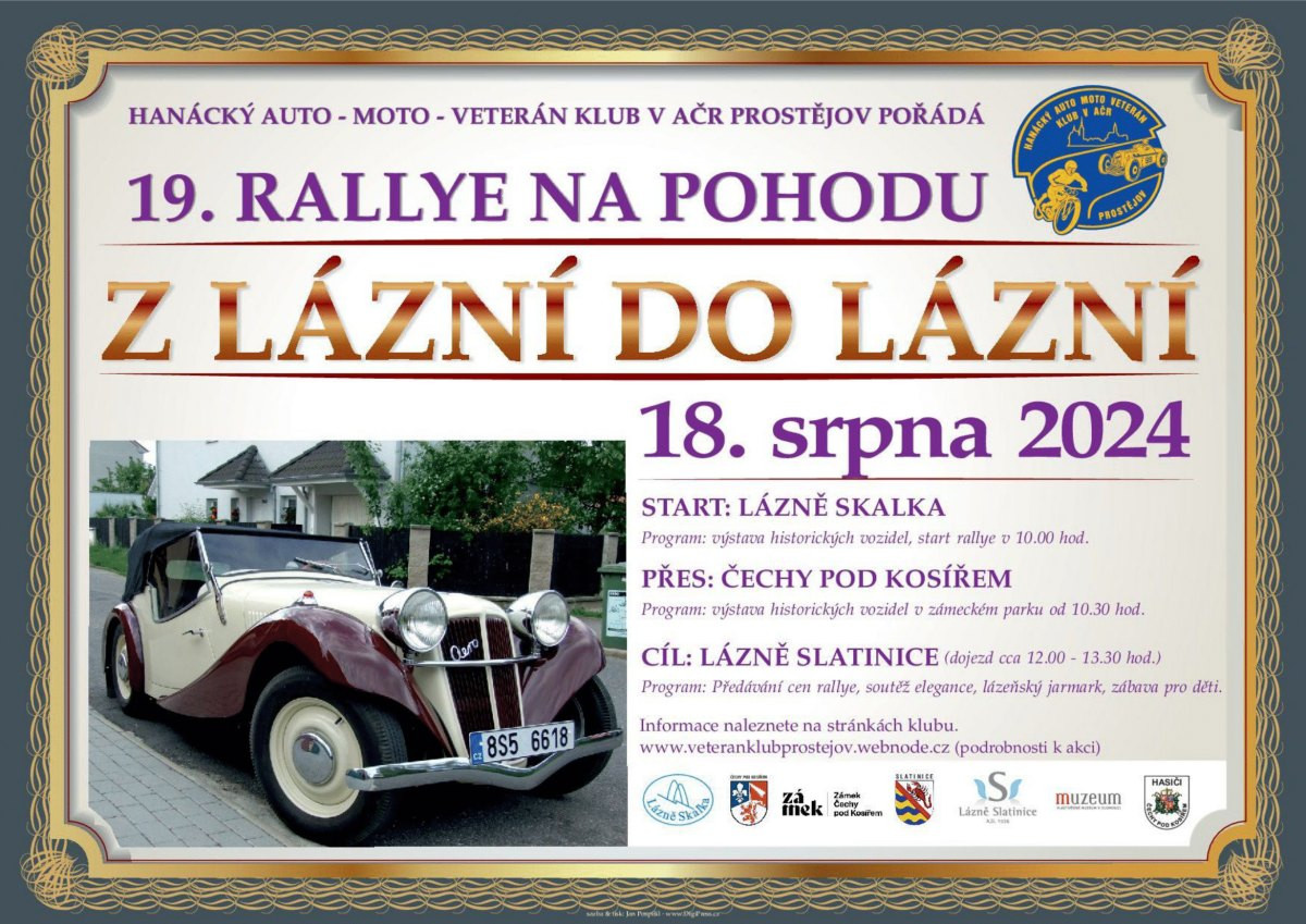 Veteránská rallye Z lázní do lázní