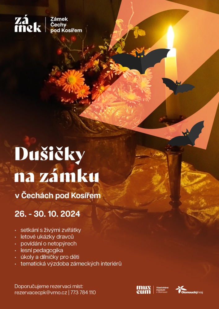 Dušičky na zámku, 26.-30.10.2024