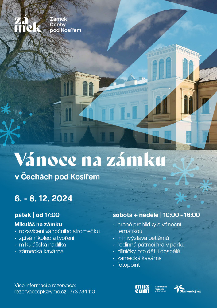 Vánoce na zámku, 6.-8.12.2024